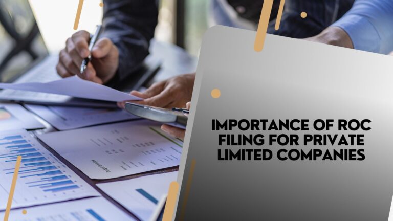 Importance of ROC Filing for Private Limited Companies