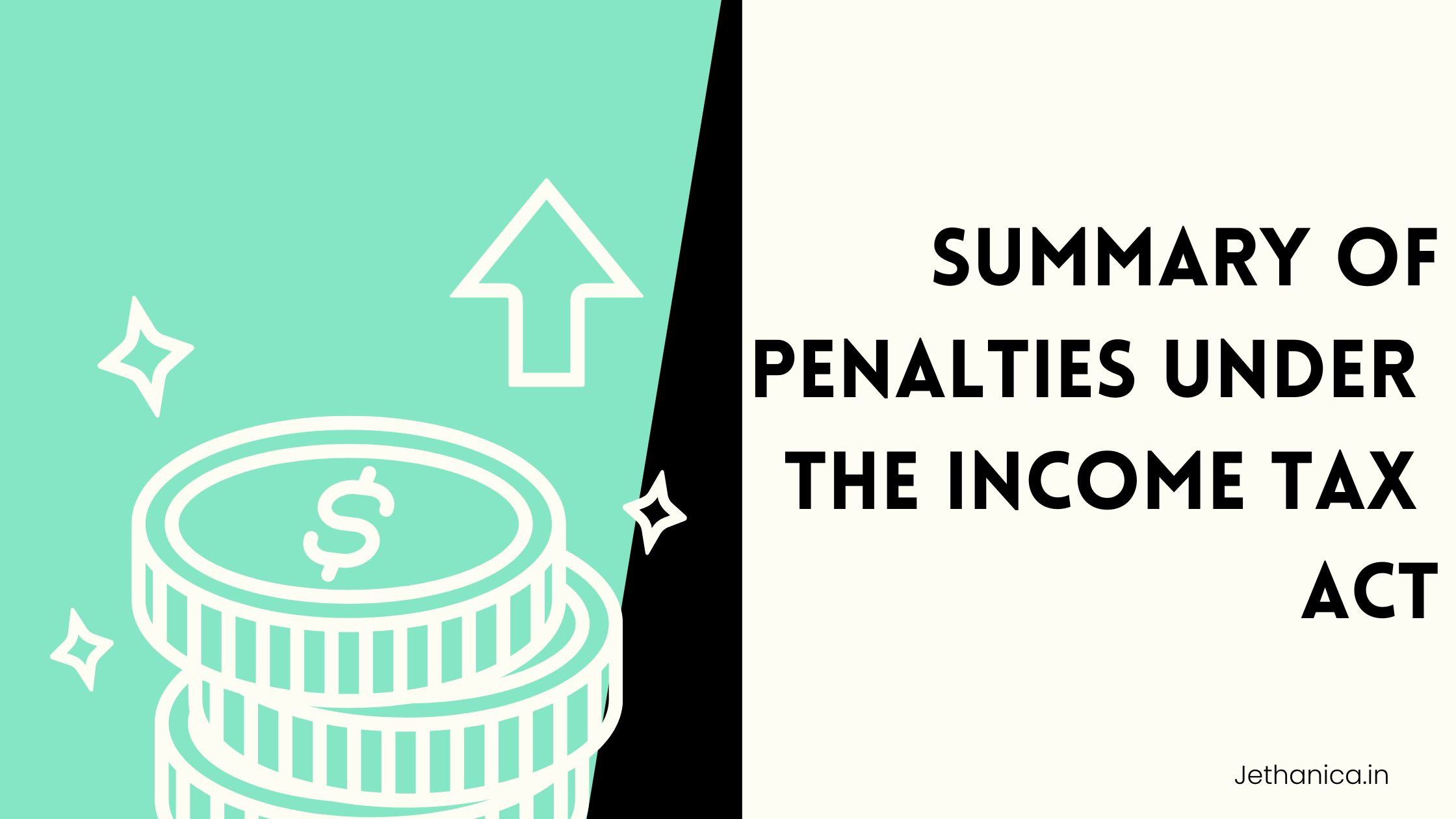 Read more about the article Summary of Penalties Under the Income Tax Act