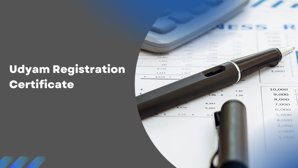 Udyam Registration Certificate