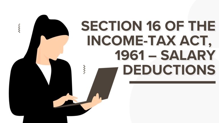 Section 16 of the Income-tax Act
