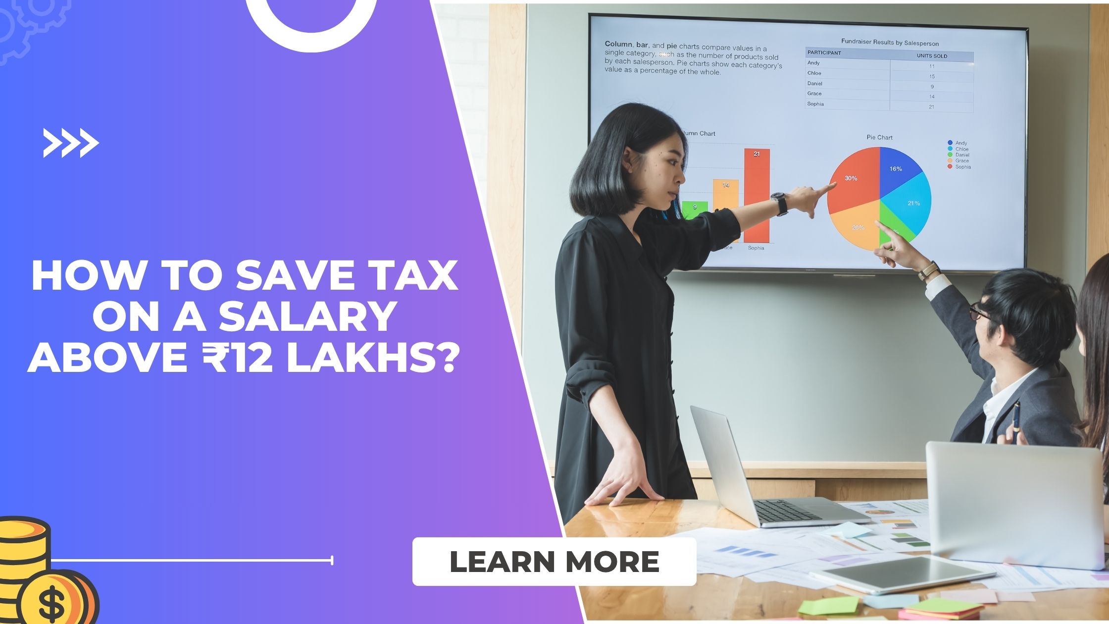 Can a Salaried Employee Save Income Tax on a Salary Between ₹12 Lakh and ₹20 Lakh?